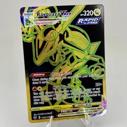 Rayquaza VMAX TG29/TG30 Secret Rare Silver Tempest Trainer Gallery Pokemon NM - Image 3