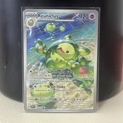 Pokemon TCG Reuniclus Scarlet & Violet Temporal Forces 171/162 IR NM Condition - Image 1