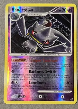 Pokemon TCG - Platinum : Banette (Reverse Holo) #19/127 (LP) - Image 1