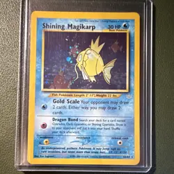 Nintendo Shining Magikarp 66/64 Neo Revelation 2000 Eng Secret Rare Holo 30HP - Image 1