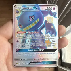 Pokemon Banette GX Holo Hidden Fates Shiny Vault SV61/SV94 EN 2019 - Image 1