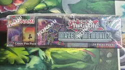 Yu-Gi-Oh! TCG Maze of Memories 1st Edition Factory Sealed Booster Box Konami - Image 5