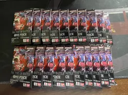One Piece TCG English OP-16 The Time of Battle Loose Booster Pack x20 - Image 1
