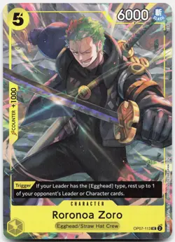 Roronoa Zoro (Illustration Box Vol.3) OP07-113 One Piece NM - Image 1