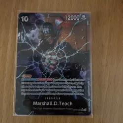 One Piece TCG Marshall D. Teach Alt Art OP09-093 Emperors in the New World NM - Image 1