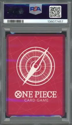 PSA 10 Trafalgar Law (Alt Art) Romance Dawn OP01-002 EN One Piece B24 - Image 2