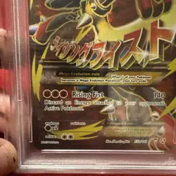 Pokemon TCG Mega Lucario EX Card 55a/111 PSA 9 - Image 5