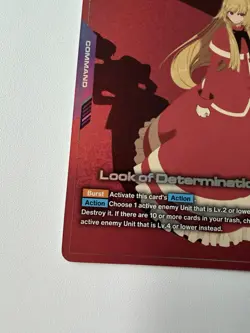 Gundam Card Game Look Of Determination GD03-114 Alternate Art Steel Requiem NM - Image 4