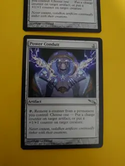 Power Conduit x2 Artifact MTG Card. Mirrodin. - Image 2