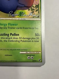 LP Vileplume 24/90 2011 World Championships Ross Cawthon HGSS Pokemon card - Image 4