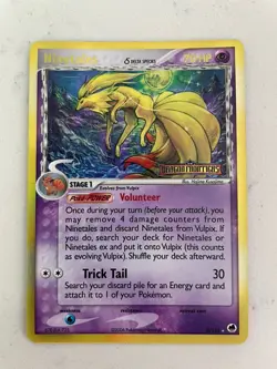 Ninetales 8/101 Dragon Frontiers Delta Species Reverse Holo 2006 Pokemon Card - Image 1