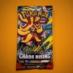 Pokemon TCG Mega Evolution Chaos Rising 10-Card Booster Pack Sealed English - Image 5