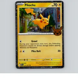 Pikachu 018/091 Paldean Fates Pokemon TCG Card Choose Reverse Holo Cosmos Holo N - Image 4