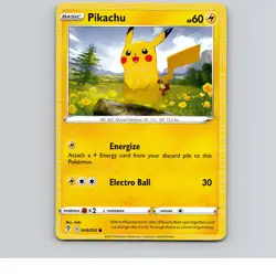 Pikachu 049/203 052/196 SVP190 Pokemon TCG Card Choose Variation Evolving Skies - Image 1