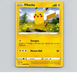 Pikachu 049/203 052/196 SVP190 Pokemon TCG Card Choose Variation Evolving Skies - Image 2