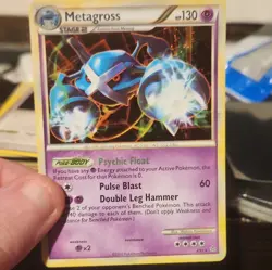 Pokemon Metagross 004/095 Deck Exclusives Cracked Ice Holo Stage 2 130 HP Card - Image 1