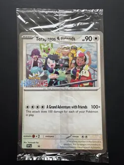 Pokemon TCG - Terapagos & Friends - Horizons - Jumbo Promo Card - New & Sealed - Image 1