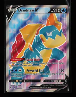 Drednaw V (Full Art) 69/73 Ultra Rare Champion's Path Pokemon Card - Image 1