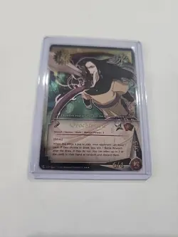 Naruto 217 - Orochimaru - Super Rare - First Edition - Halo Foil Card - NM - Image 1