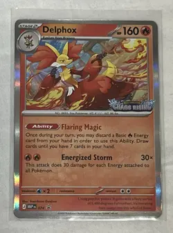 Delphox - (Chaos Rising Stamped) 013/086 Miscellaneous Cards & Products Holo - Image 1