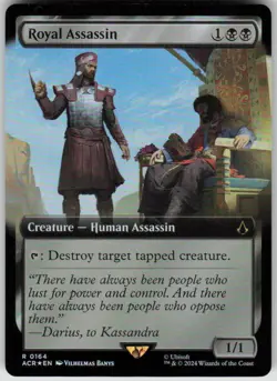 ROYAL ASSASSIN (EXTENDED ART) 164 UNIVERSES BEYOND: ASSASSIN'S CREED FOIL LP - Image 1