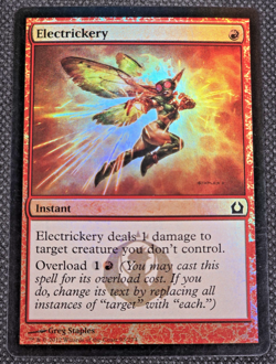 MTG Foil Electrickery Return to Ravnica (93/286) Regular Common Magic Card -- L4 - Image 1