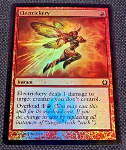 MTG Foil Electrickery Return to Ravnica (93/286) Regular Common Magic Card -- L4 - Image 2