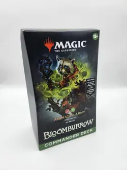 MTG Animated Army Bloomburrow Commander Deck Magic The Gathering Mtg Precon - Image 1