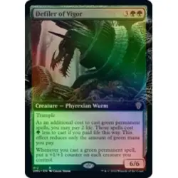 Foil Defiler Of Vigor (extended Art) M/NM Magic MTG Dominaria United - Image 1