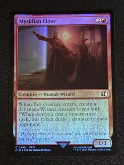 MTG Final Fantasy Mysidian Elder Foil 0145 NM - Image 1
