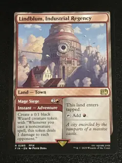 MTG Final Fantasy Lindblum, Industrial Regency 0285 NM Rare - Image 1