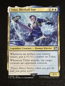 MTG Final Fantasy Tidus, Blitzball Star 0246 NM - Image 1