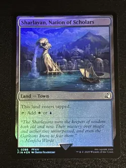 MTG Final Fantasy Sharlayan, Nation of Scholars Foil 0288 NM - Image 1