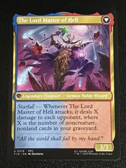 MTG Final Fantasy The Emperor of Palamecia 0219 NM - Image 2