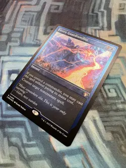 MTG Foil Etched Fierce Guardianship NM Unplayed Commander Masters - Image 2