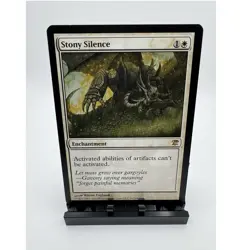 Magic: The Gathering Stony Silence Innistrad Regular Rare Enchantment - Image 1