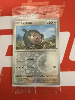 Pokemon TCG Center Exclusive Scarlet Violet Lechonk 155/198 Sealed Promo Card - Image 1