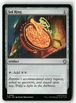 Sol Ring 59 Commander: Teenage Mutant Ninja Turtles Magic: The Gathering NM - Image 1