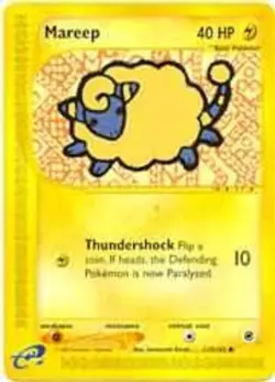 Pokemon Card - Expedition 119/165 - MAREEP (common) - NM - Image 1