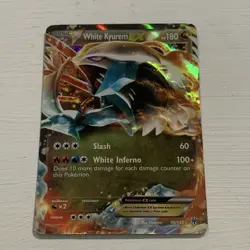 The Pokemon Company White Kyurem EX 96/135 Plasma Storm UR Holo Eng - Image 1