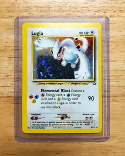 Pokemon 2000 Lugia 9/111 Neo Genesis Holo Rare Card - Image 1