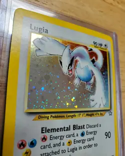 Pokemon 2000 Lugia 9/111 Neo Genesis Holo Rare Card - Image 4