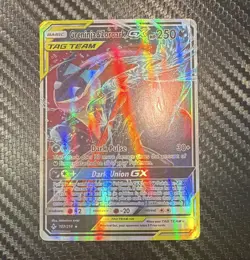 Greninja & Zoroark GX 107/214 Unbroken Bonds Full Art TAG TEAM Ultra Rare Holo - Image 1