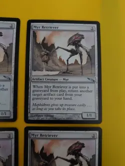 Myr Retriever playset artifact creature MTG 4 Card. Mirrodin. - Image 3