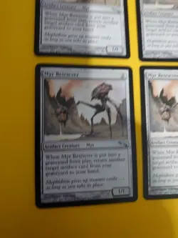 Myr Retriever playset artifact creature MTG 4 Card. Mirrodin. - Image 5