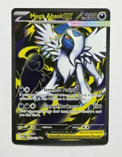 Mega Absol ex 161/132 Ultra Rare Holo - Mega Evolution - Pokemon NM - Image 1