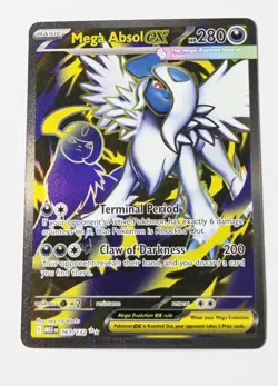 Mega Absol ex 161/132 Ultra Rare Holo - Mega Evolution - Pokemon NM - Image 2