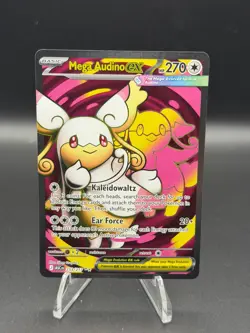 Mega Audino ex 253/217 Ultra Rare Ascended Heroes Pokemon Near Mint - Image 1