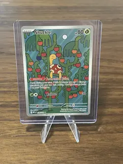 Shuckle 136/132 Illustration Rare Mega Evolution Pokemon TCG - Image 1