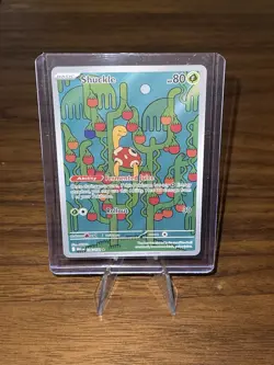 Shuckle 136/132 Illustration Rare Mega Evolution Pokemon TCG - Image 2